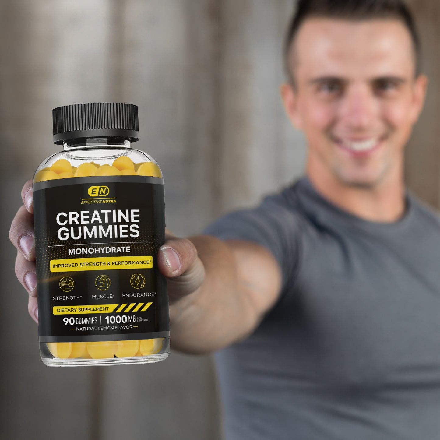 Creatine Gummies 1g (90 Count)