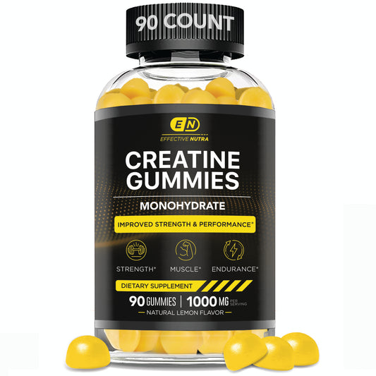 Creatine Gummies 1g (Lemon, 90 Count)