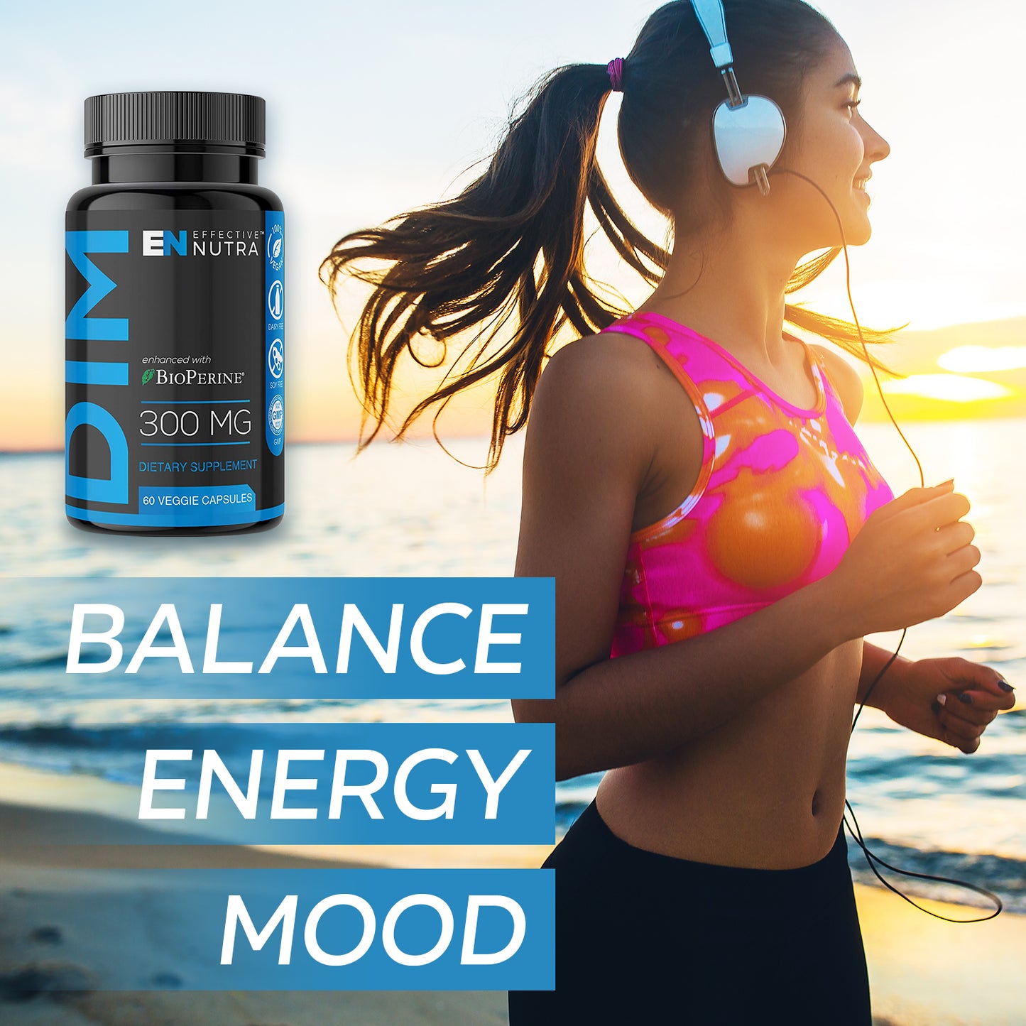 DIM 300mg with BioPerine (60 Capsules)
