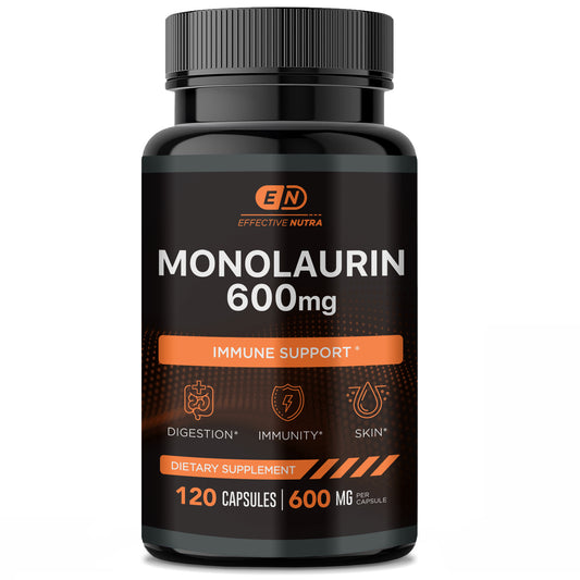 Monolaurin 600mg (120 Capsules)